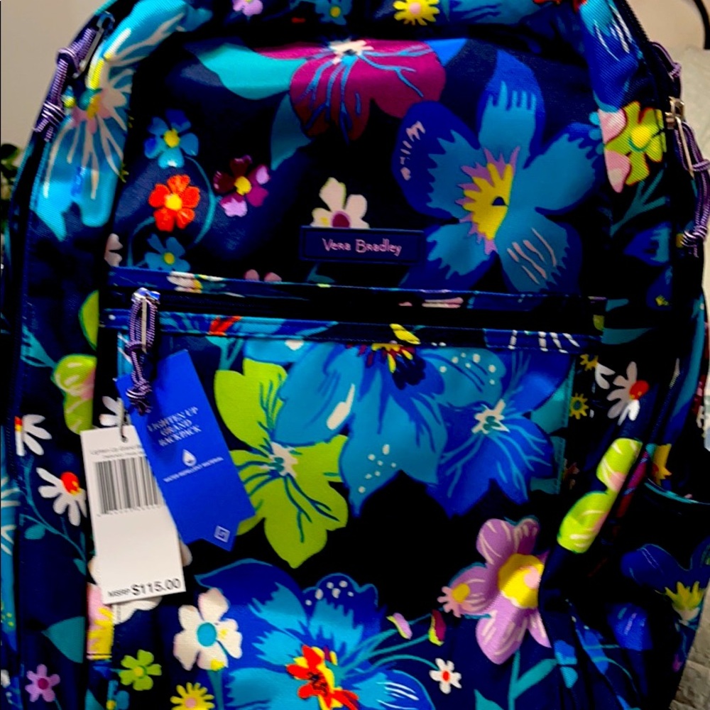 Vera Bradley Lighten Up Grand Backpack in Firefly